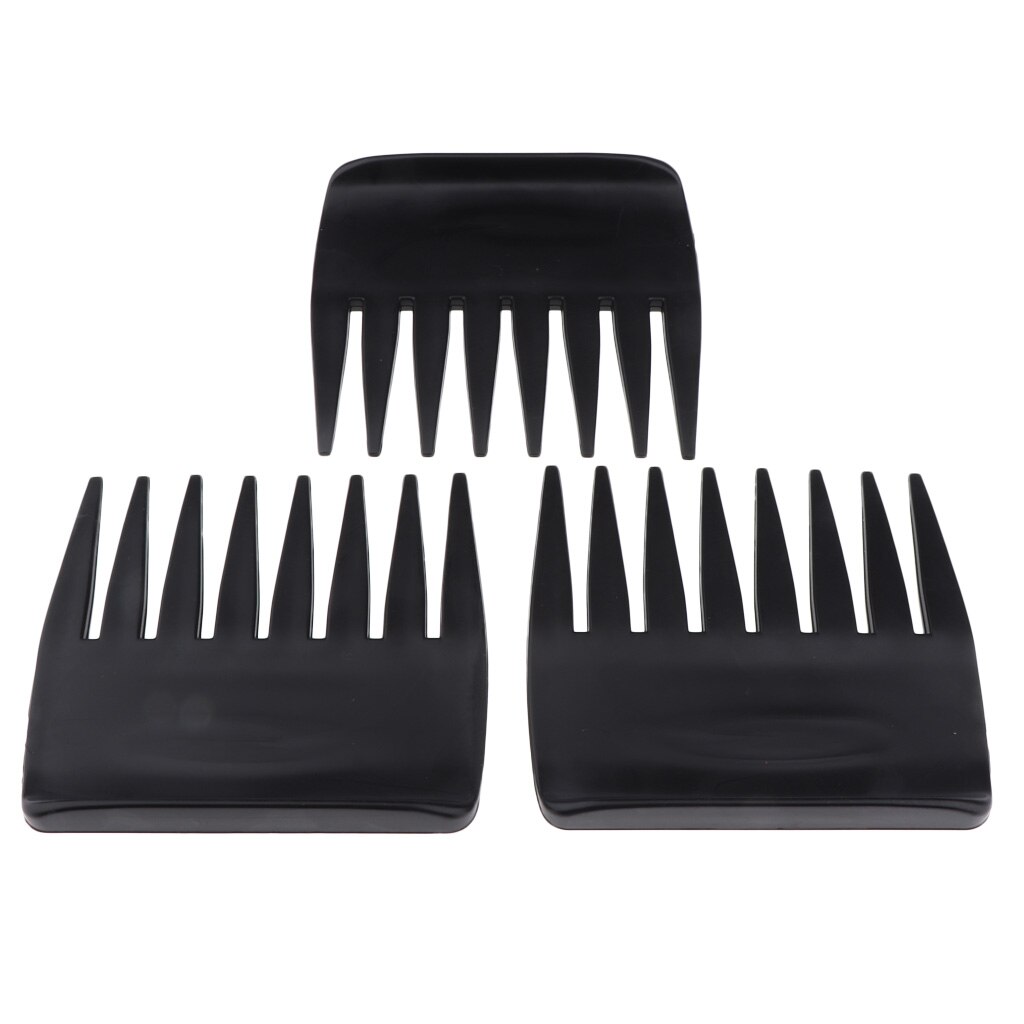 Detangling Douche Kam, Kleine Grove Kammen Voor Dikke, Dunne, Rechte, Krullend Haar, pack 3