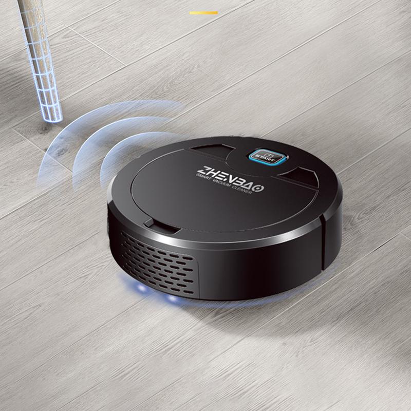 Automatic Sweeping Robot USB Rechargeable Smart Cleaning Robot UV Sterilizer Auto Sweeper Vacuum Cleaners House Cleaning