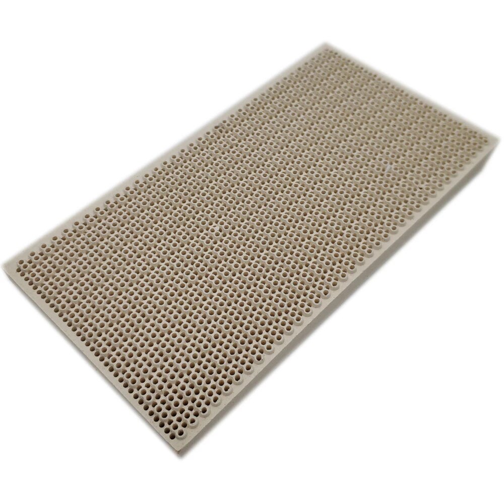 Gas Heating Appliance Burner Parts 145*75*14mm Room Space Honeycomb Ceramic Board Fireproof Board Infrared Heater Ceramic Boron