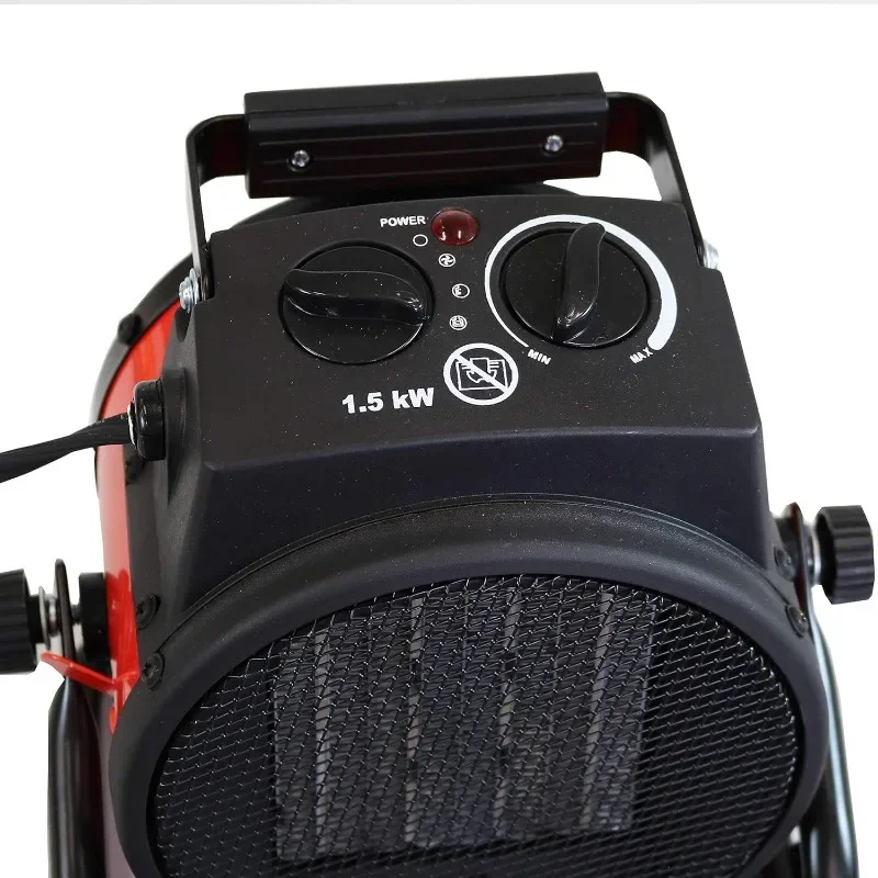 Draagbare Industriële Elektrische Verwarming Thermostaat Luchtverwarmer Binnenshuis Gebruik Snelle Verwarming 3-Speed Aanpassing Oververhitting Bescherming