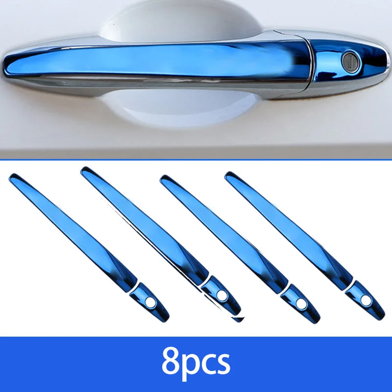 For DongFeng T5 EVO Door Handle and Bowl Decoration Protection DMF FORTHING T5evo Fuel Tank Cap Trim DongFeng T5evo: Red