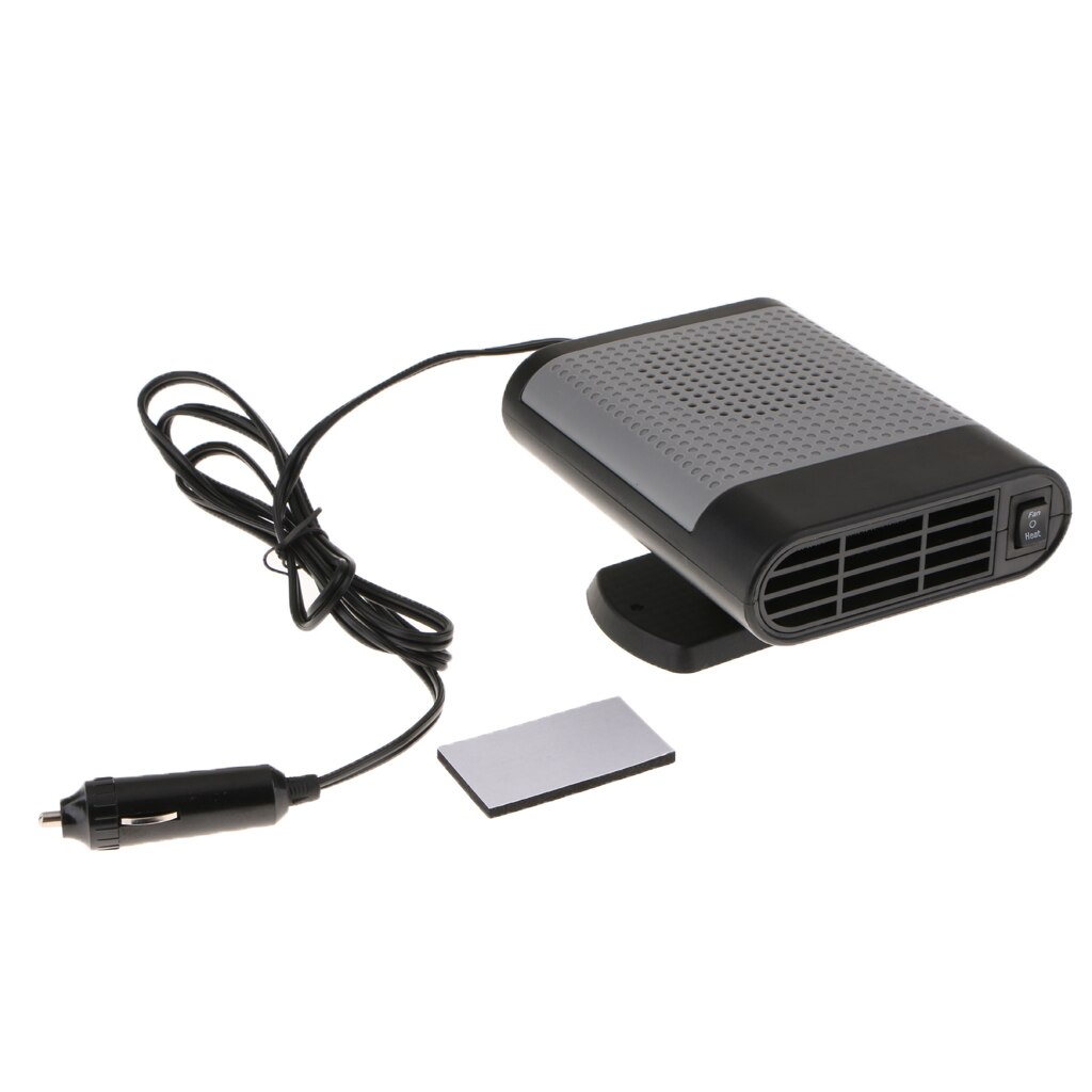 12V Portable Heating Cooling Heater Fan Car Auto Defroster Demister 150W Efficient Heat Dissipation