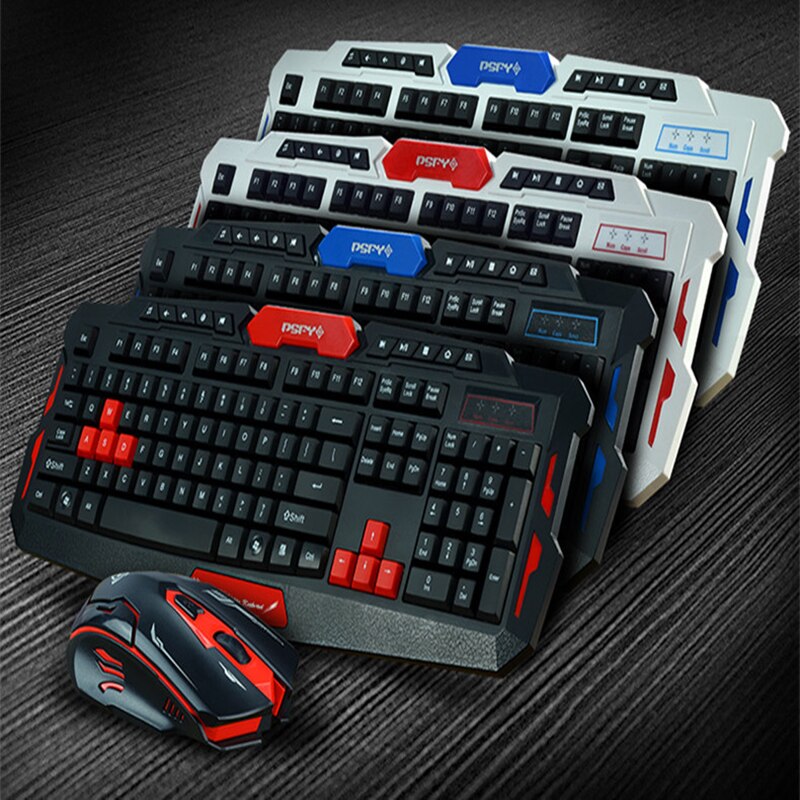 2.4G 1600DPI Wireless Gaming Keyboard Mouse Combo Ergonomics Waterproof Optical For PC Computer Laptop Desktop Gamer HK8100