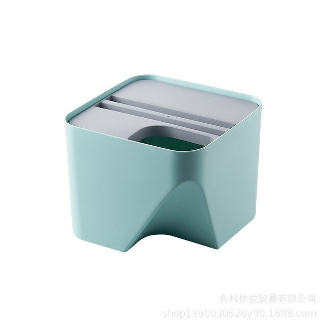 S/l japanse overlappende afvalbakken meerlaags badkamer keuken huishoudelijk plastic grote afvalsorteerbakken: Een -25 x 25 x 20cm