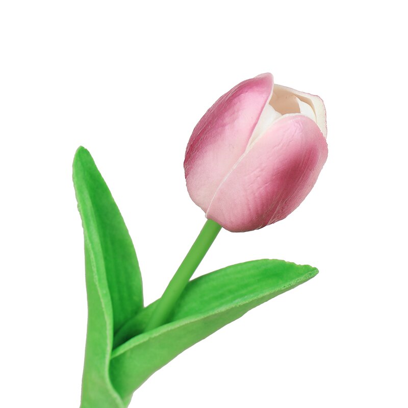 1pc kunstige blomster tulipan bamse frisk romantisk bryllup dekoration valentinsdag latex blomster: Smtyjx 050