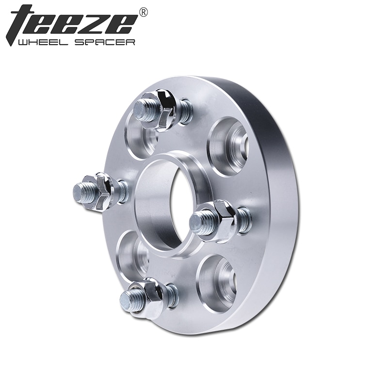 TEEZE Auto Zubehör Aluminium Legierung 7075-T6 Spurverbreiterungen 4x108 CB 63,4mm für Fest 20mm Rad-Adapter 1 stück