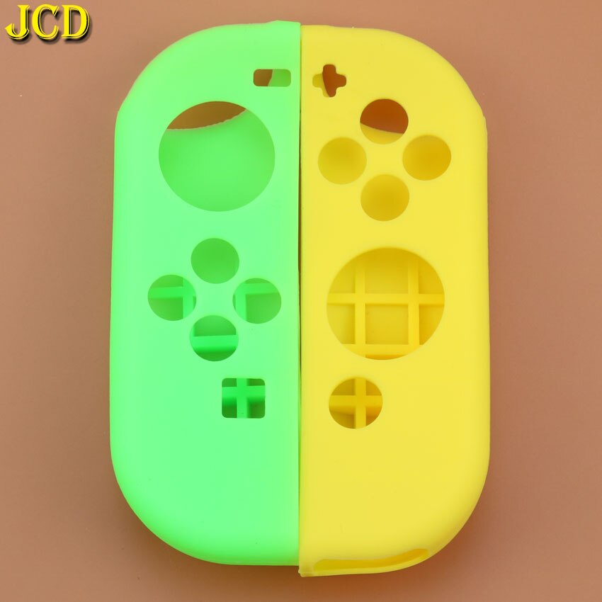 JCD della Gomma di Silicone Copertura Della Cassa Della Pelle Per Nintend Interruttore Gioia Con Controller Per NS Interruttore NX JoyCon Grip: GE