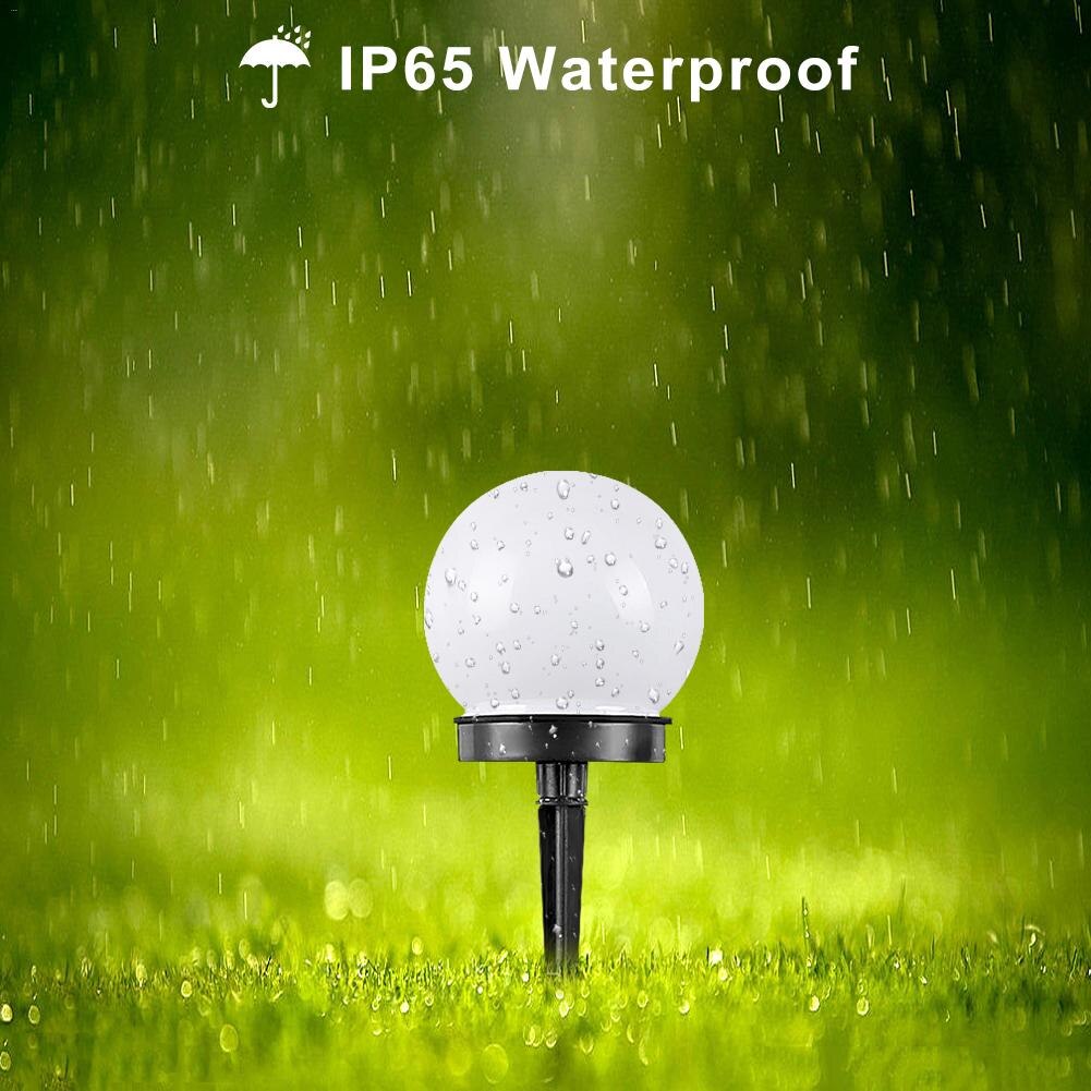 2PCS/Set Waterproof IP65 Solar LED Lawn lights Outdoor Garden Courtyard Lawn Lamp Decorative Lighting with lithium battery