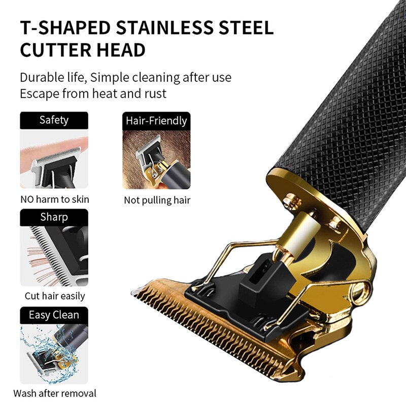 Hair Cutting Machine Hair Trimmer for Men Electric Hair Clippers Beard Barber Shaver Tondeuse Homme Haircut Styling