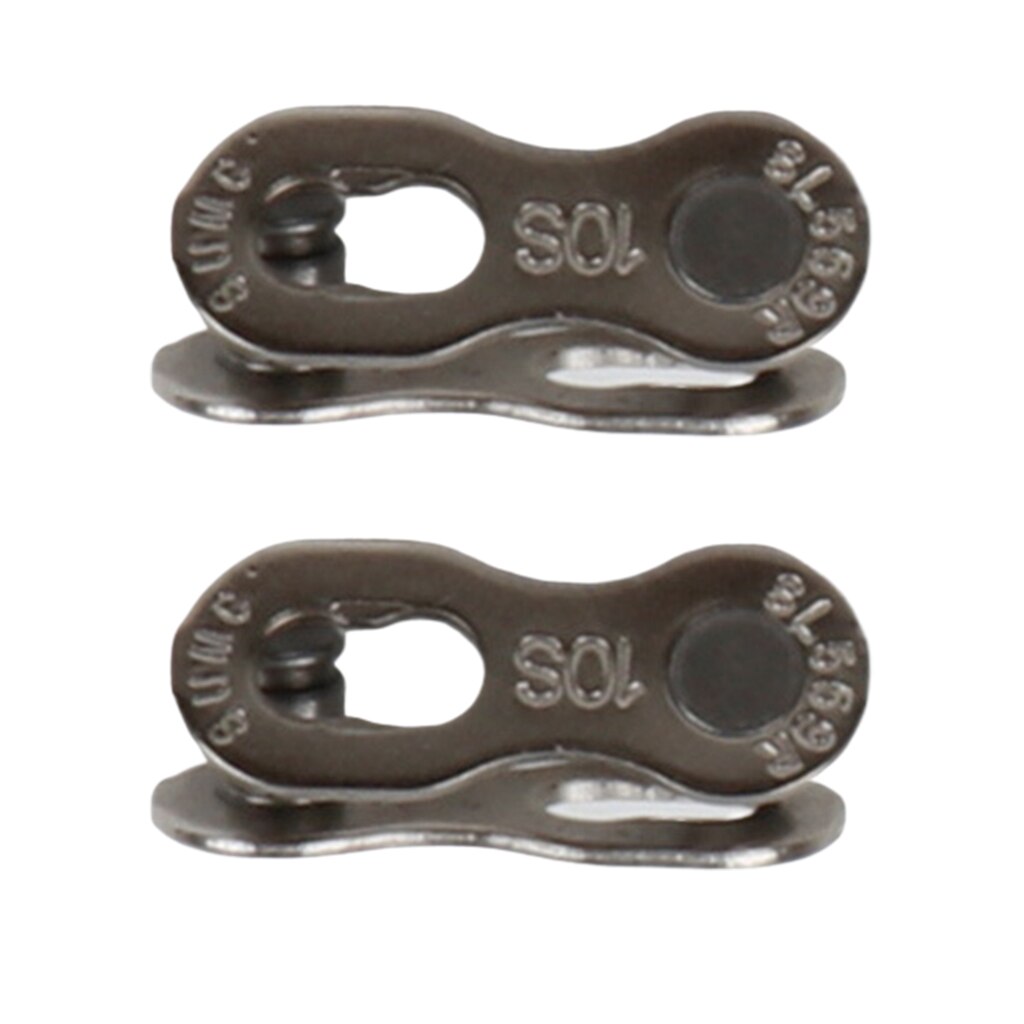Steel Bicycle Chain Connector Quick Release Clip Bike Chain Repair Tool 6 7 8 9 10 11 Speed Chain Missing Chain Joint: 10 Speed