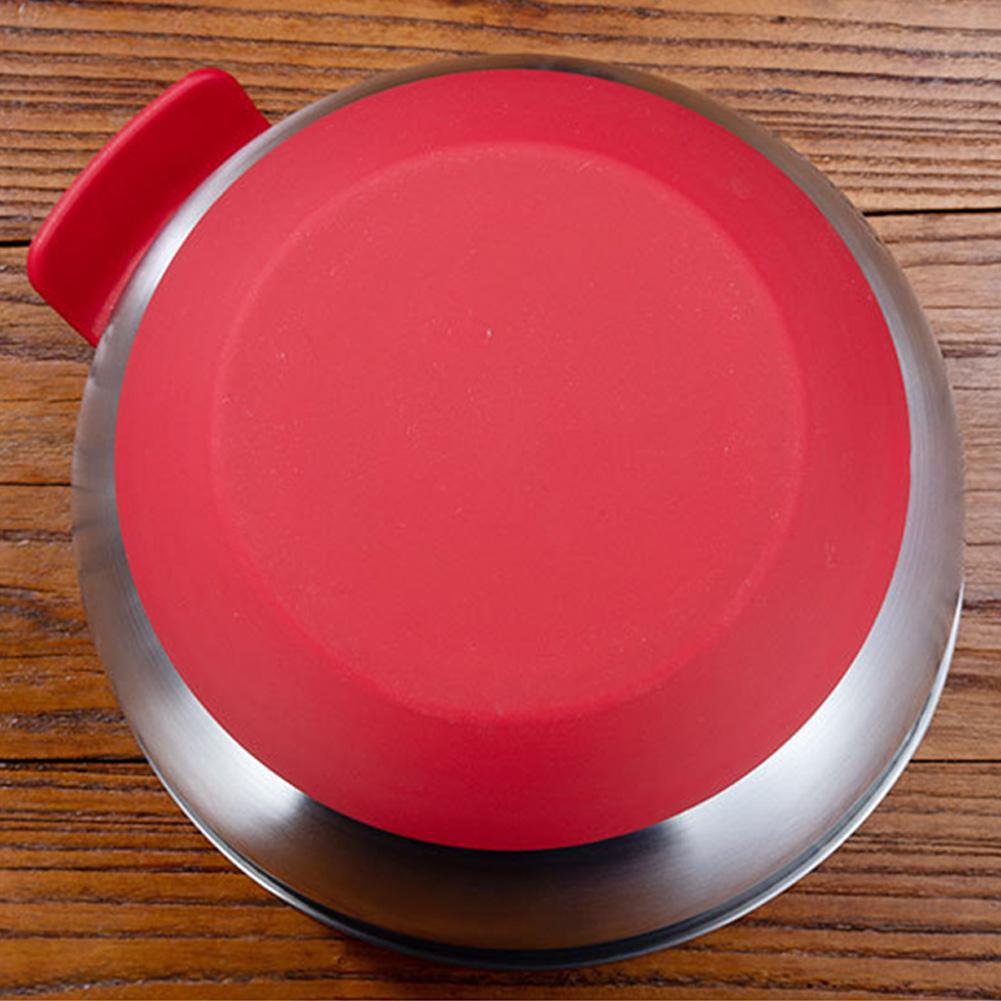 Stainless Steel Salad Mixer Bowls Set With Lids/Handle/Grater/Egg Beater Kitchen Baking Non-Slip Mixing Bowl Food Storage Bowl