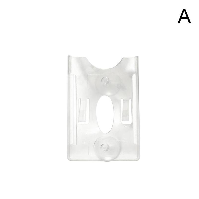 Transparante Auto Card Sleeve Id Ic Card Zuignap Houder Voorruit Parkeerplaats Kaarthouder Hittebestendig: transparent