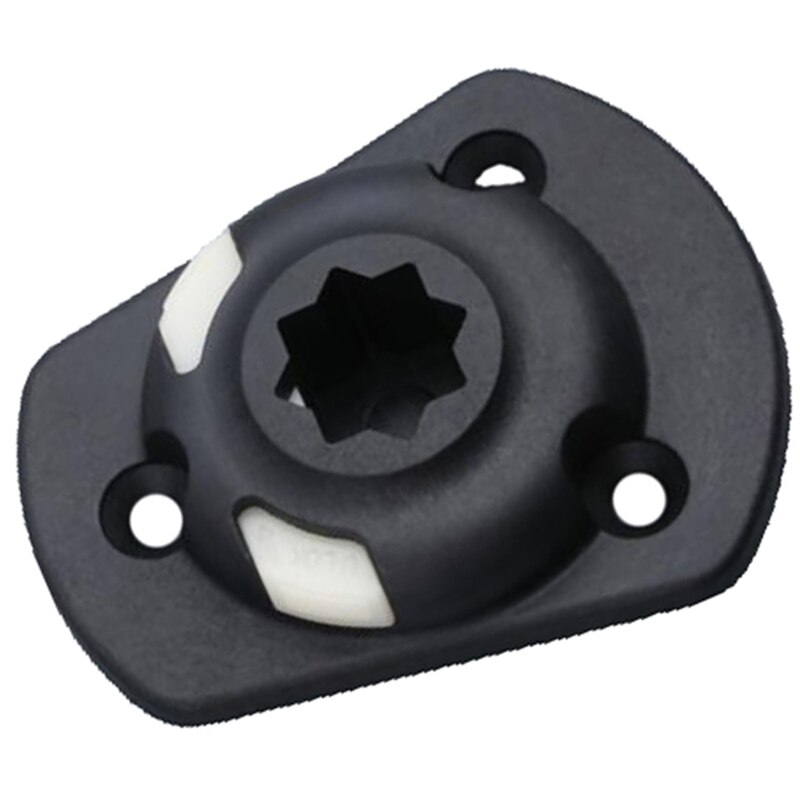 Kano båd fiskeri kajak side port mount rib port nylon flush mount base fiskestang holder mount base tackle kit