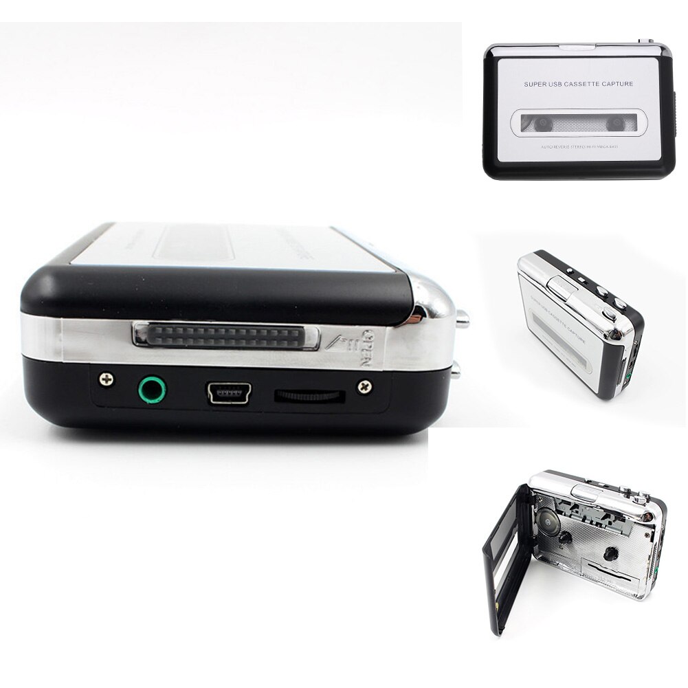 USB cassette playercassette record player PortableB Cassette Player Cassette Recorder Converter Digital Audio Music P