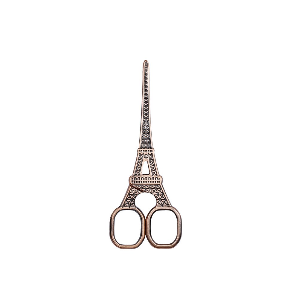 Ciseaux Vintage tour Eiffel en acier inoxydable 14cm, ciseaux à coudre Vintage Antique pour la couture et la couture: D
