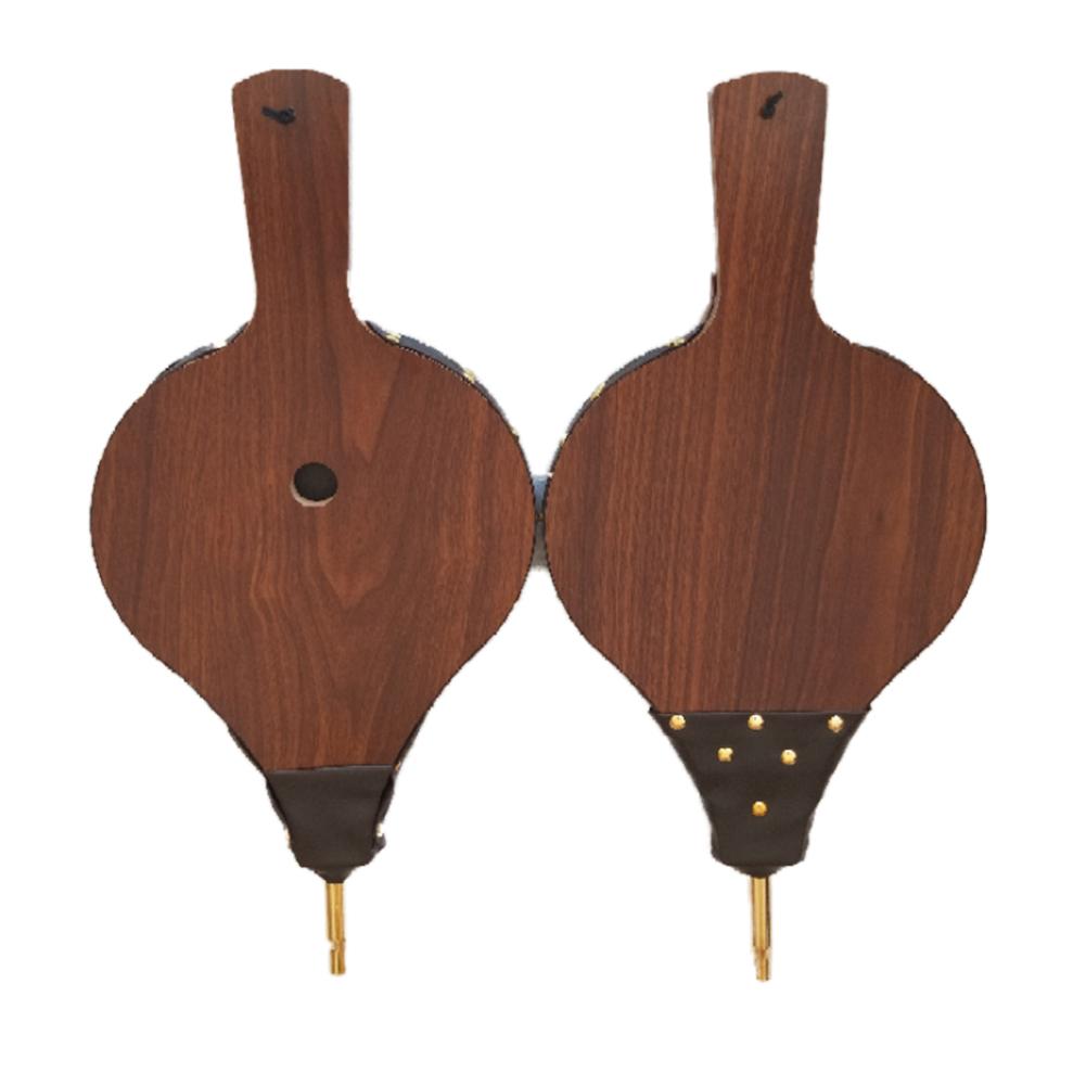 Wooden Fireplace Blower Manual Leather Blower Roasting Fire Barbecue Tool Winter Warmer Wood Stove Accessories Blower Fan