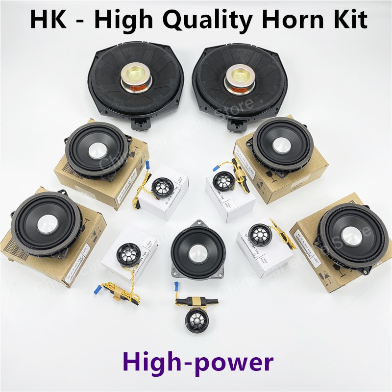 Altavoz de alta frecuencia HK para coche, bocina para BMW F20, F21, E87, E88, E63, E64, 5GT, F07, F01, F03, M7, X1, E84, X3, E83, serie 1, 5, 7