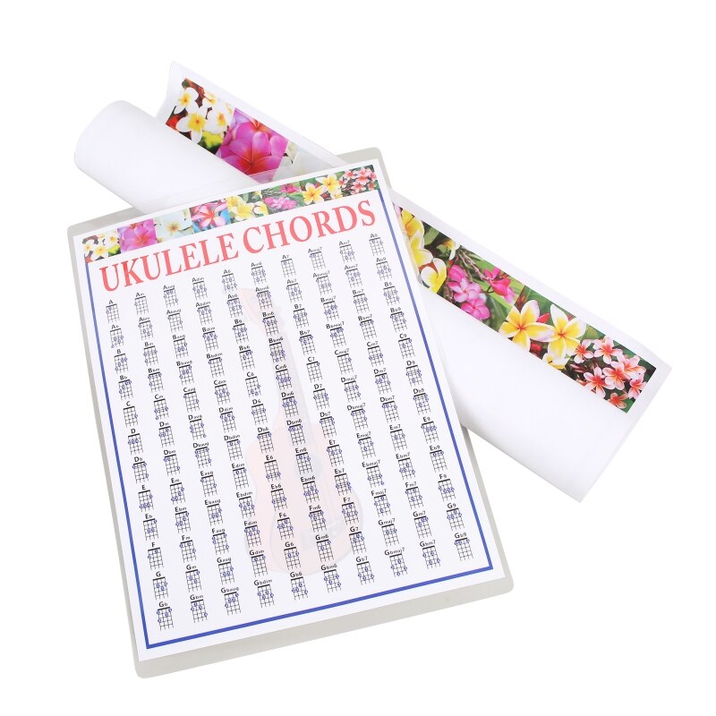 Ukulele Akkoord Tablatuur Ukulele Spelers Akkoord Vingeren Praktijk Grafiek Beginner Praktijk Auxiliary Tool Accessoires