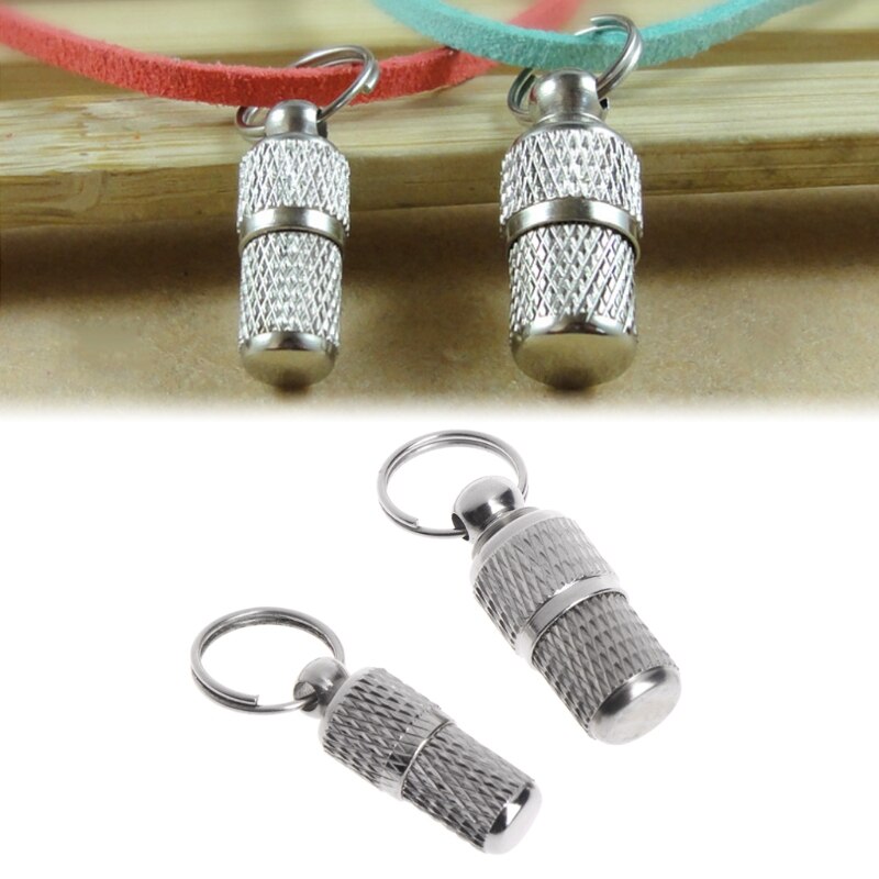 Etiquetas de identificación de perro, Collar de tubo de barril de Antipérdida, etiqueta de identificación de Mascota, nombre, dirección de identidad