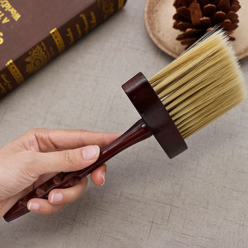1 brosse douce pour cheveux cassés, brosse de nettoyage du cou, salon de coiffure, outils de coupe de cheveux