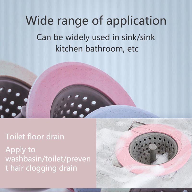 Colador de silicona para fregadero, filtro de desagüe de fregadero, Colector de residuos, accesorios de baño y cocina, coladores,