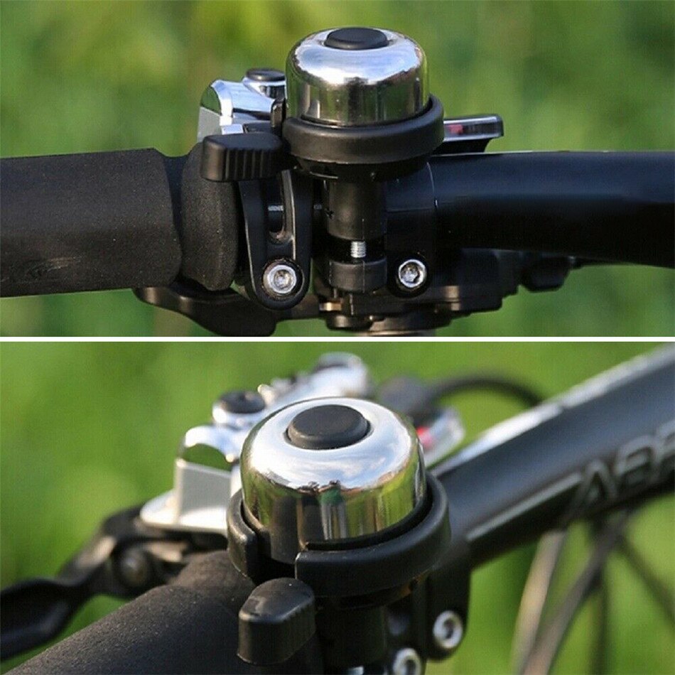 Timbre de bicicleta, timbre de bicicleta, alarma de manillar de bocina fuerte para bicicleta de exterior para hombre