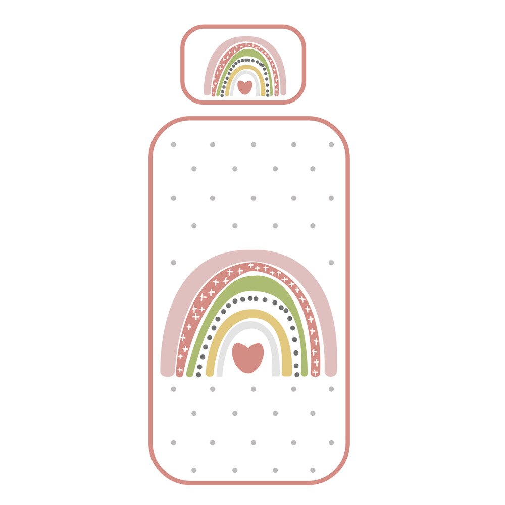 Colchones de dibujos animados para bebés, colchoneta para dormir fresca, almohadillas de colchón transpirables, sábanas ajustadas de cuna para niños pequeños, BTN060: Rojo