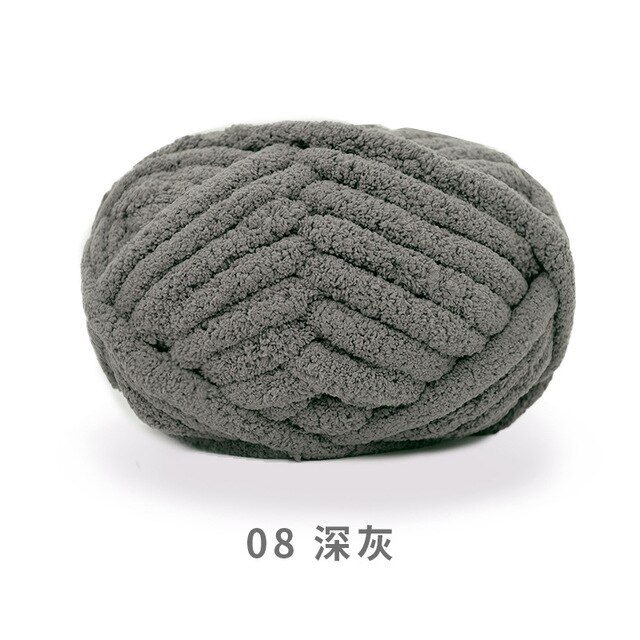 226g/Ball Super Dicke Wolle klobig Garn Filz Wolle umherziehen Garn Hand-gestrickte Kappe Decke Kissen Haustier Nest Häkeln Garn: 08