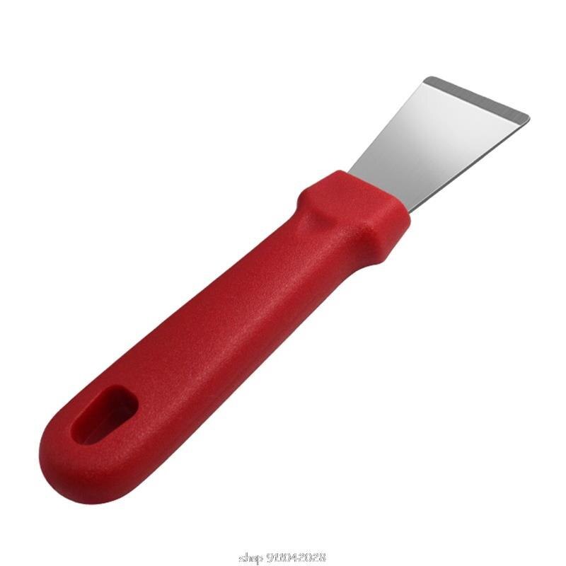 Home Cleaning Tool Glass &amp; Ceramic Hob Scraper Cleaning Utensils Ovens Stoves Induction Hob Multi-Kitchen Cleaning Tool: R straight