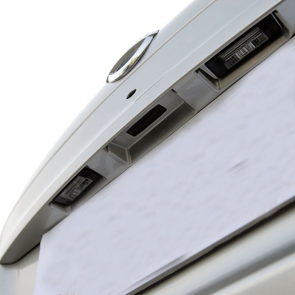 per Nissan Qashqai j10 2007-2015 coperchio del bagagliaio posteriore coperchio della maniglia del portellone posteriore ordinare modanatura coperchio della coda del bagagliaio luce targa