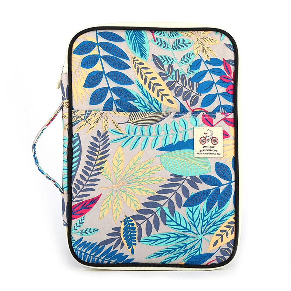A4 Document Bag Portable File Folder Cute Cabinet Organizer Box for Ipad Storage Case Product Padfolio Multifunctional Fichario: Style 08