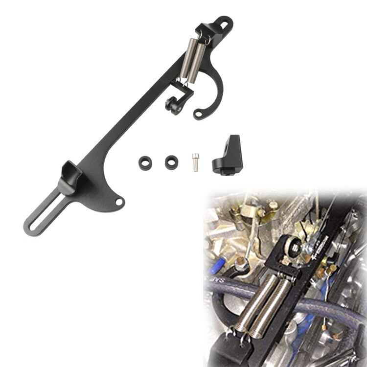Car Cool Modified 4150 Series Bracing Wire Base Aluminium Alloy Throttle Bracket Throttle Zipper