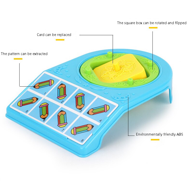 Space Logic Game Space Mo Fa Pan Tabletop Toys Spatial Magic Intelligent Logic Interactive Game Family Toys