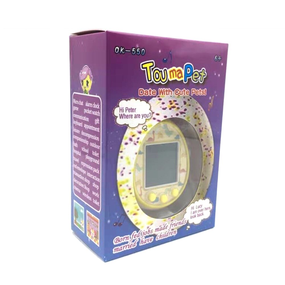 Pet Machine Big Color Screen Electronic Pet Game Machine Puzzle Micro-developing Game Machine Machine Educational Mini Game
