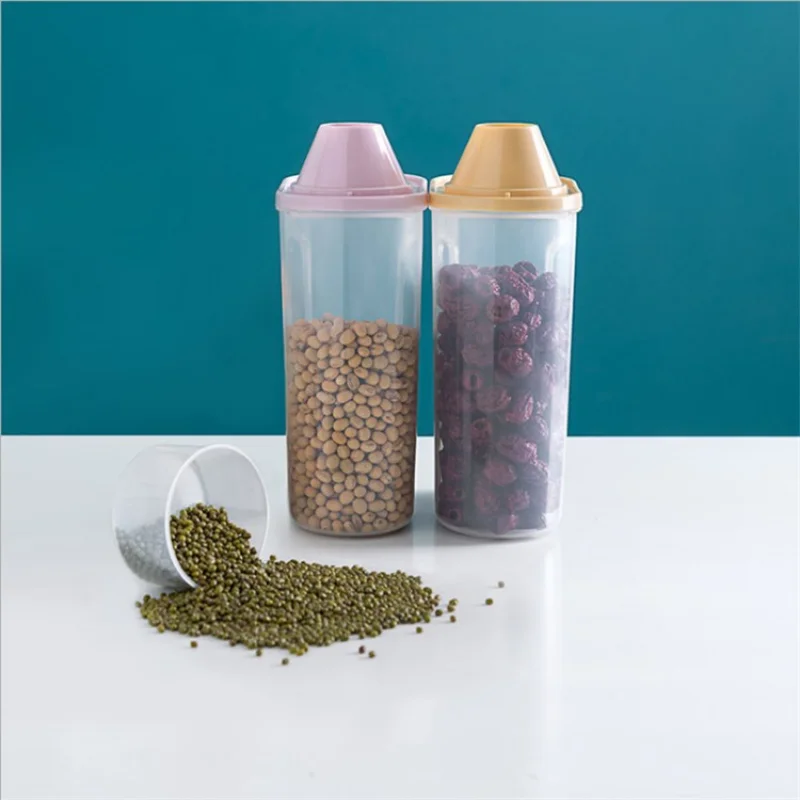 Bol pour chiens, récipient d'alimentation pour animaux de compagnie, boîte de nourriture pour chien, seau d'alimentation pour chat, baril de stockage des aliments, tasse à mesurer, fournitures pour animaux de compagnie de grande capacité