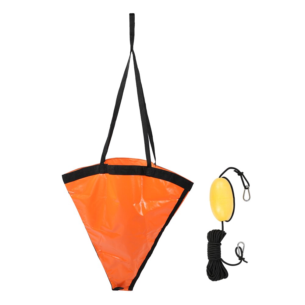 Kotwica łodzi pływak nowy 32 Cal ciężki obowiązek trwały pcv brązowy zestaw łodzi pływak jacht guma łódka kajakowa kajak dryf kotwica sprzęt