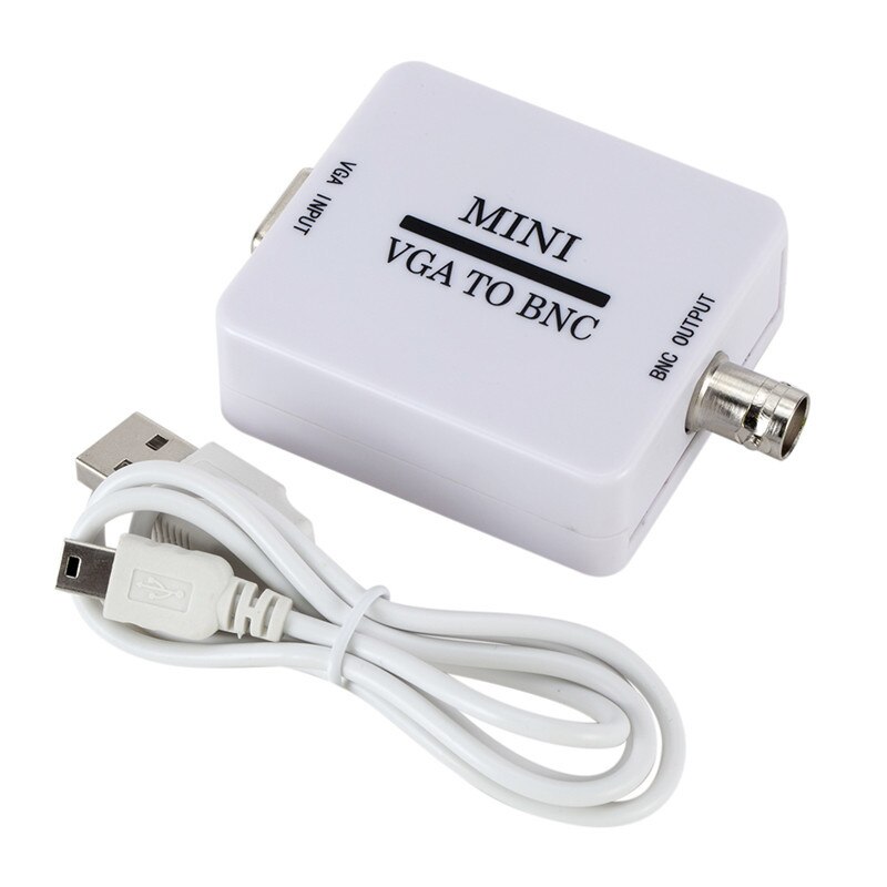 ANPWOO VGA To BNC Converter Computer Connected To Monitor Q9 Host Video Conversion Box TV AV Interface