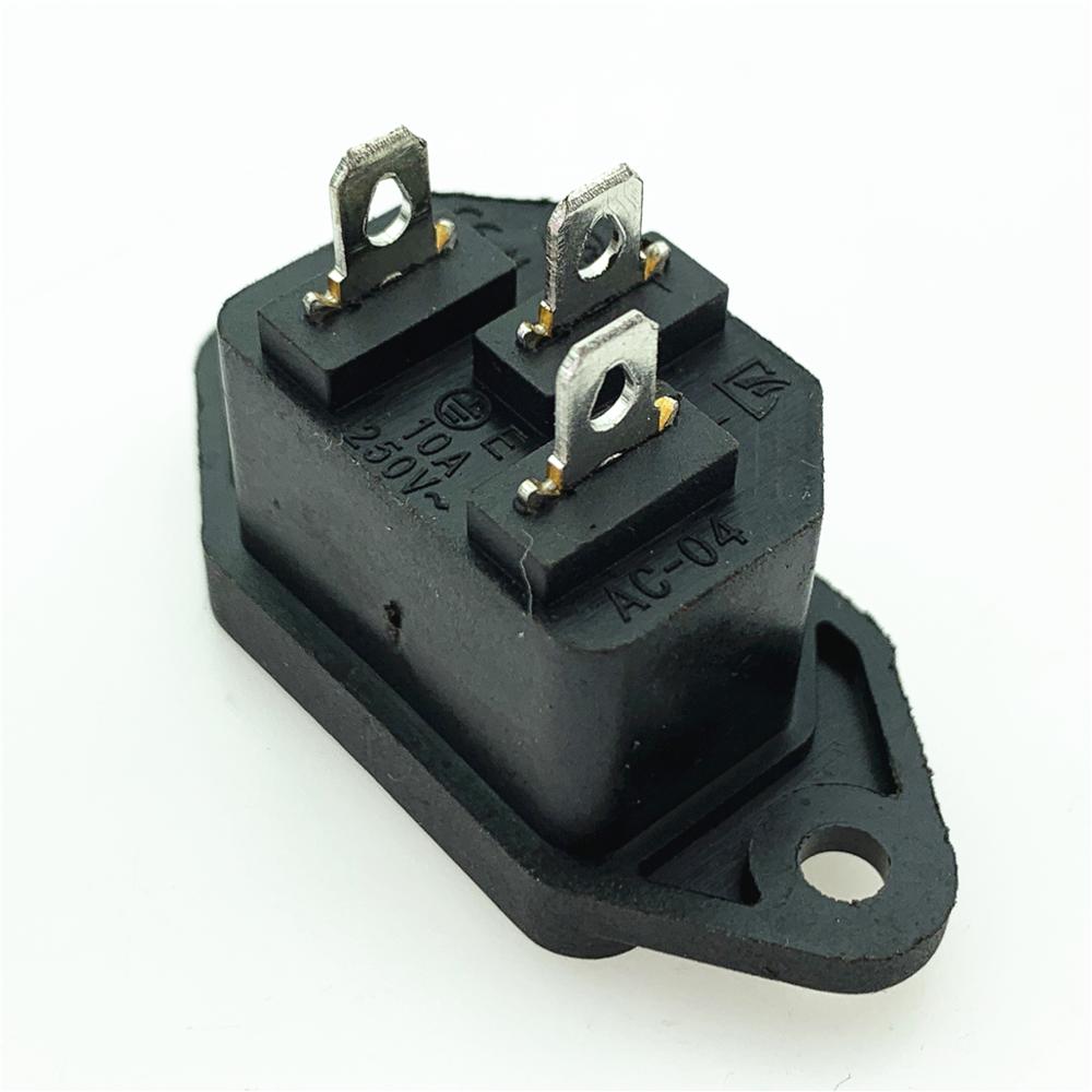Conector de enchufe de alimentación DC 005/022B, cabeza macho y hembra, asiento 5,5-2,1/2,5/3,5 MM, agujero redondo