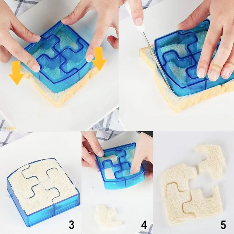 12 stk lunsj diy smørbrød kutter form matskjæringe dør brød kjeks form barn lunsj maker søt form