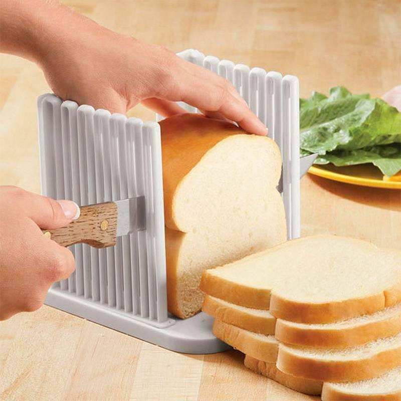 Brood Slicer Snijden Gids Kitchen Tools Plastic Splicing Toast Loaf Cutter Rack Snijden Keuken Accessoires Te Snijden Brood