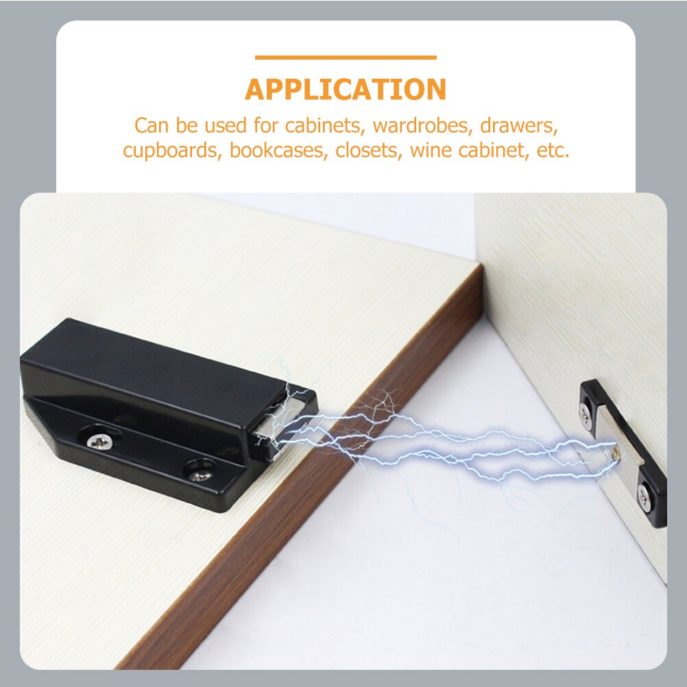 2pcs Drawer Magnetic Touch Heavy Duty Push to Open for Cabinet