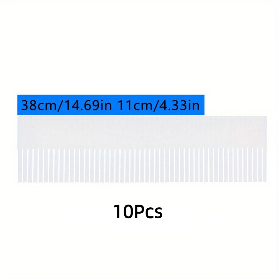 10 Stück Schubladenteiler, verstellbare Trennblätter, Schubladen-Organizer-System, Schubladenteiler für Schrank, Unterwäsche, Socken: Braun