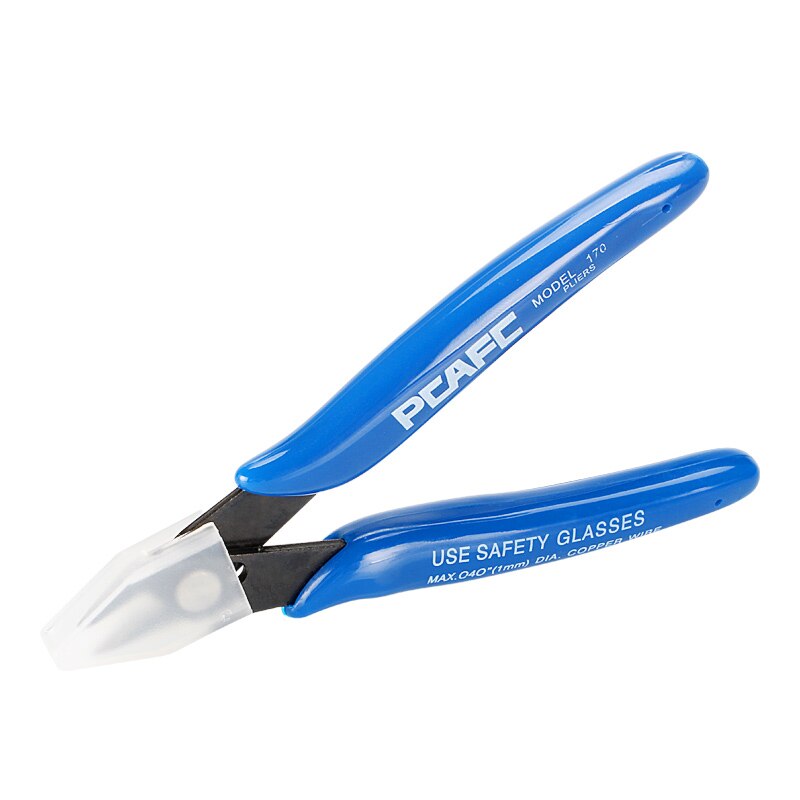 3D Printer PLATO 170 Trimmer Cutter Diagonal Pliers Side Cutting Nippers Wire Cutter DIY Pliers For PLA ABS PETG PC PVA: Blue