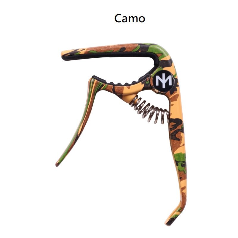 IM Gitaar Capo met Bridge Pin Remover Fit voor Akoestische Gitaar Elektrische Guita en Ukulele: Camo
