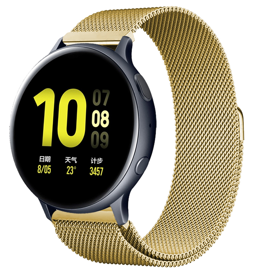 Correa de bucle milanés para garmin vivoactive 5 Denver sw360 DW reemplazo 20mm 22mm pulsera correa de reloj Amazfit MOTO Universal