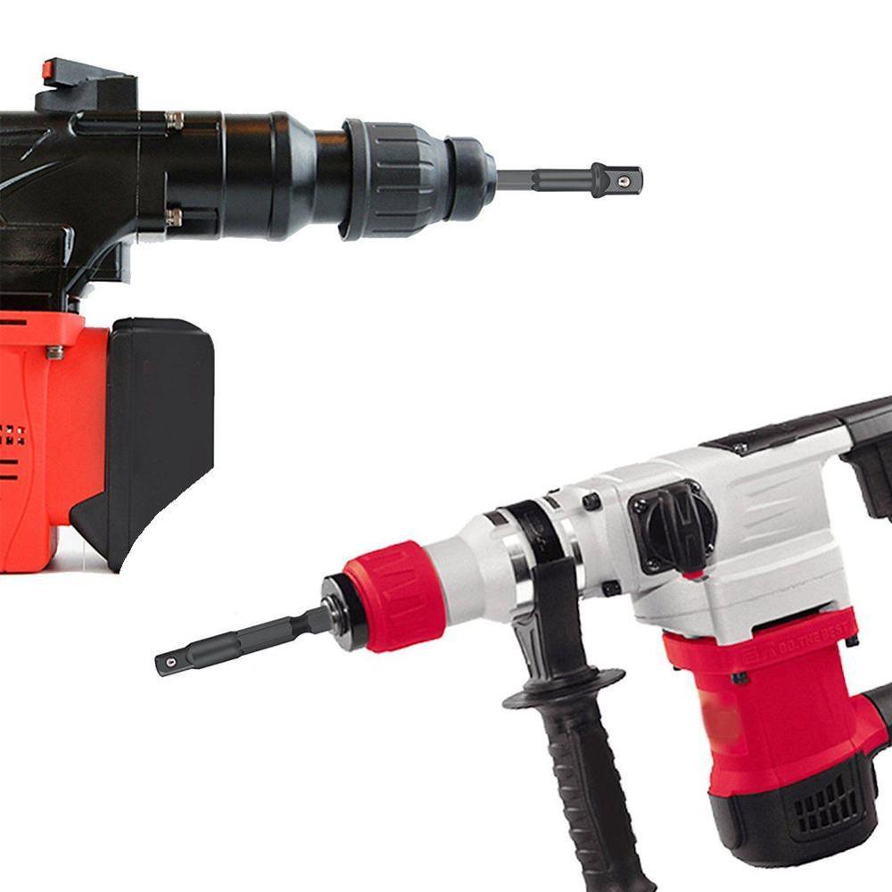 1Pcs Socket Adapter Set 1/2 Square Impact Socket Extension Power Drill Connector Adapter (Short) Bit K2I5