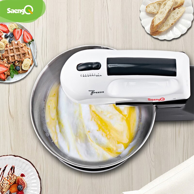 Elektryczne mieszadło robić żywności 7 prędkości podstawa stołu ciasto mikser ręczny trzepaczka robić jajek mikser pieczenia biczowanie krem maszyna