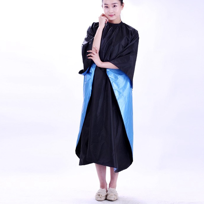 Non-Woven Fabrics Hair Cape Hairdressing Perm Dye Highlight Salon Apron Wrap Haircut Cloth Gown Hairdresser Styling Tool