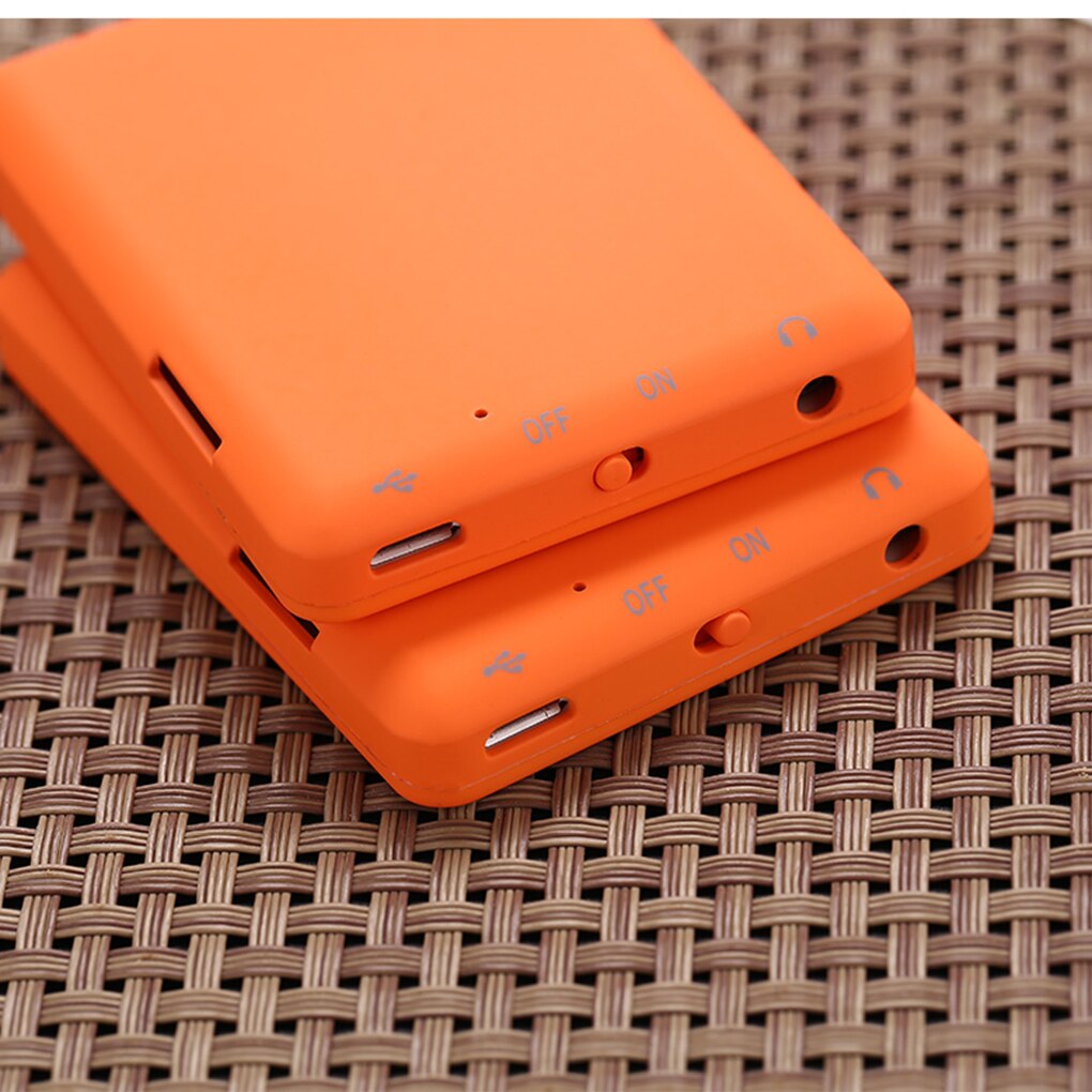 Mp4 Player 1.8" LCD Screen MP4 Player Radio Mini USB Music Player Walkman Photo Viewer EBook Recording Music Support Card