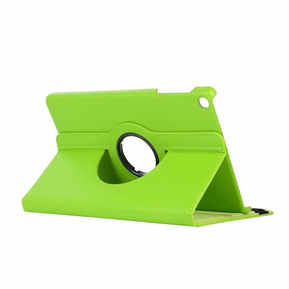 360 Rotating Case for Samsung Galaxy Tab A 10.1 T510 T515 Stand PU Leather Cover for SM-T510 SM-T515 10.1inch case+film+pen